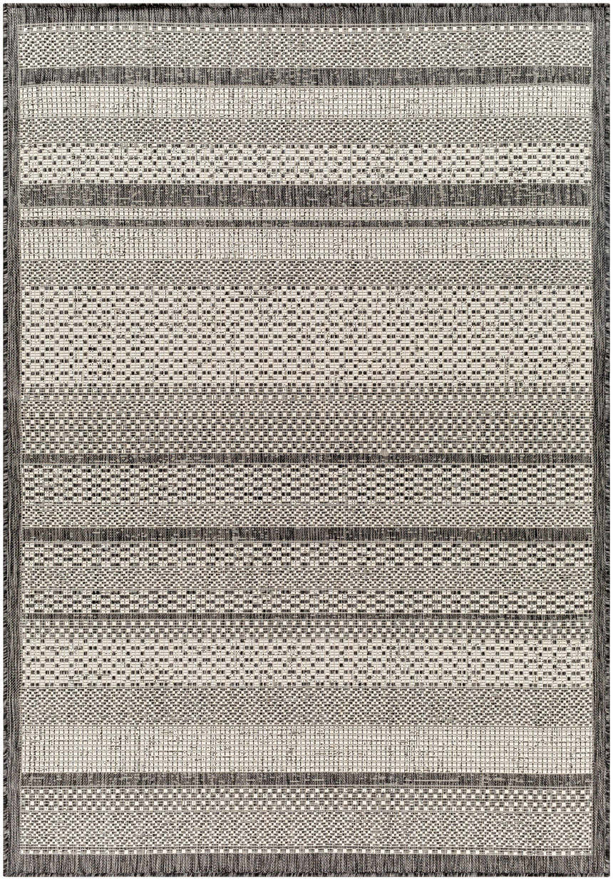 Sample Hessa Black & White Area Rug - Clearance