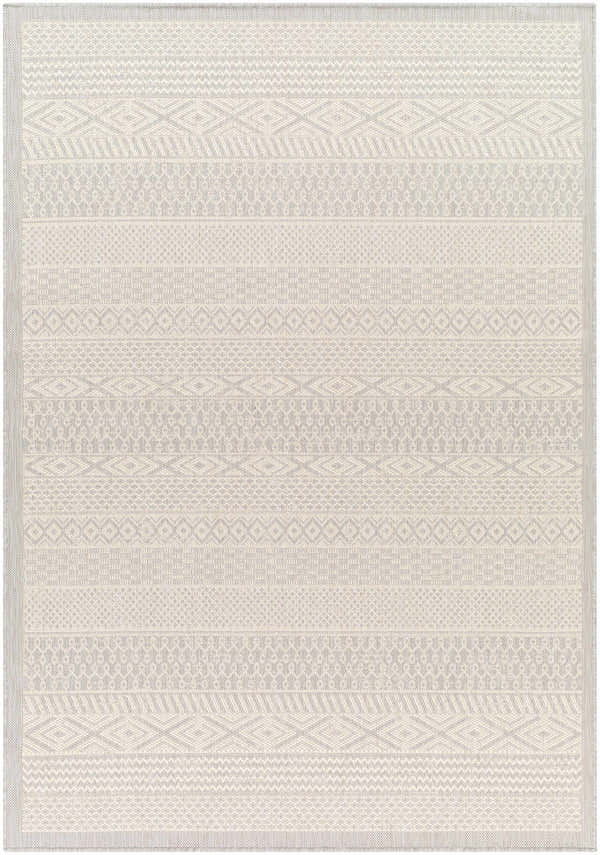Sample Humla Cream Aztec Area Rug - Clearance