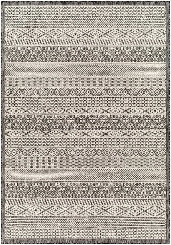Sample Humla Gray Aztec Area Rug