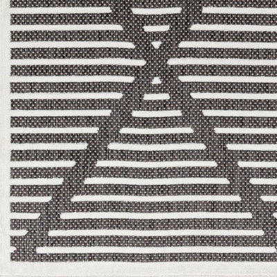 Sample Anah Black Outdoor Rug