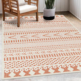 Jove Orange Outdoor Rug - Clearance