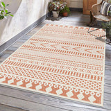 Jove Orange Outdoor Rug - Clearance