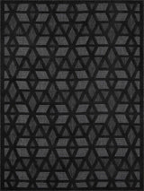 Nuri Black Outdoor Rug