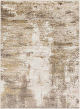 Sample Duval Brown Abstract Area Rug - Clearance