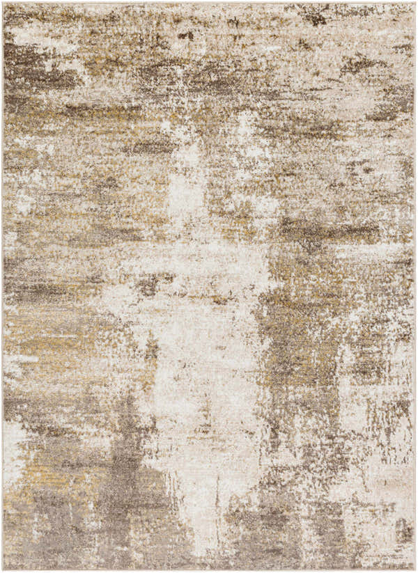 Sample Duval Brown Abstract Area Rug - Clearance