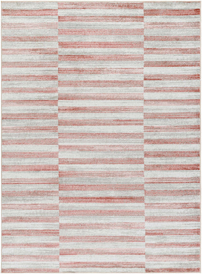 Sample Gorou Pink Striped Area Rug
