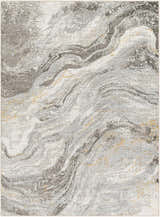 Sample Tess Gray & Brown Marble Area Rug - Clearance