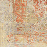 Sample Juji Burnt Orange Wool Rug - Clearance