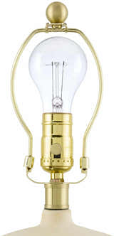 Solovjevsk White Table Lamp