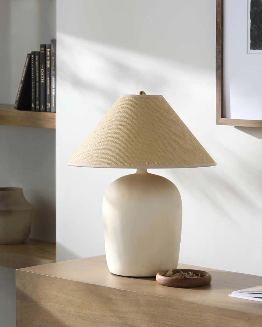 Solovjevsk White Table Lamp