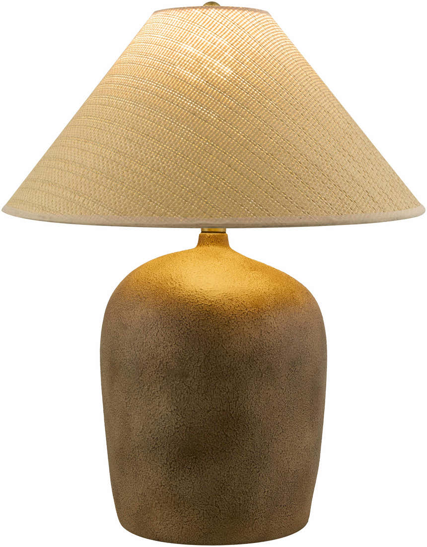 Solovjevsk Dark Red Table Lamp