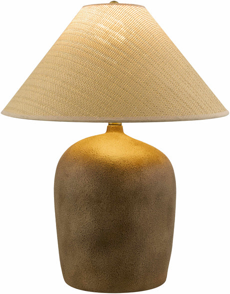 Solovjevsk Dark Red Table Lamp