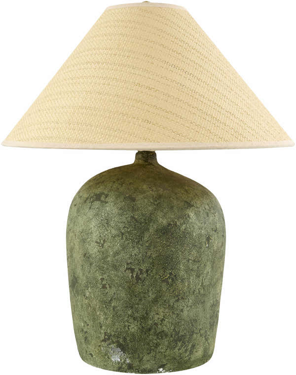 Solovjevsk Green Table Lamp