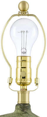 Solovjevsk Green Table Lamp