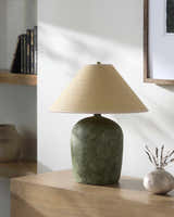 Solovjevsk Green Table Lamp
