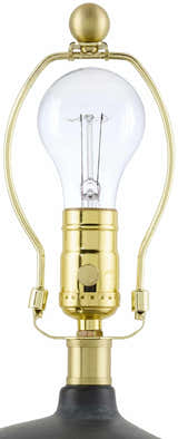 Solovjevsk Black Table Lamp