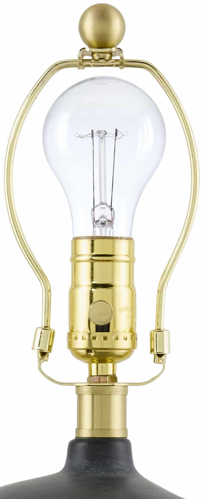 Solovjevsk Black Table Lamp