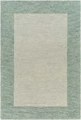 Made to Order Custom Size Amadi Green Wool Area Rug