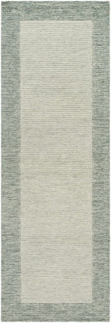 Amadi Green Wool Area Rug