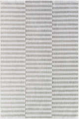 Sample Melva Gray Striped Area Rug