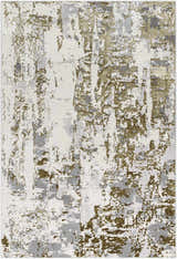 Sample Junko Gray & Green Marble Area Rug - Clearance