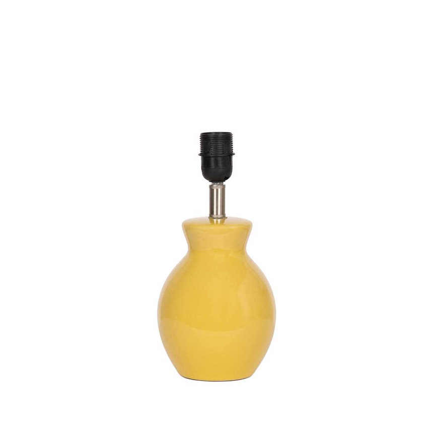 Salgareda Yellow Rattan Table Lamp