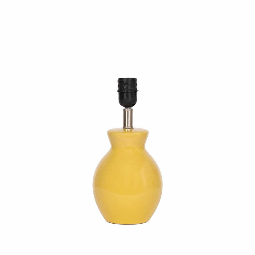 Salgareda Yellow Rattan Table Lamp