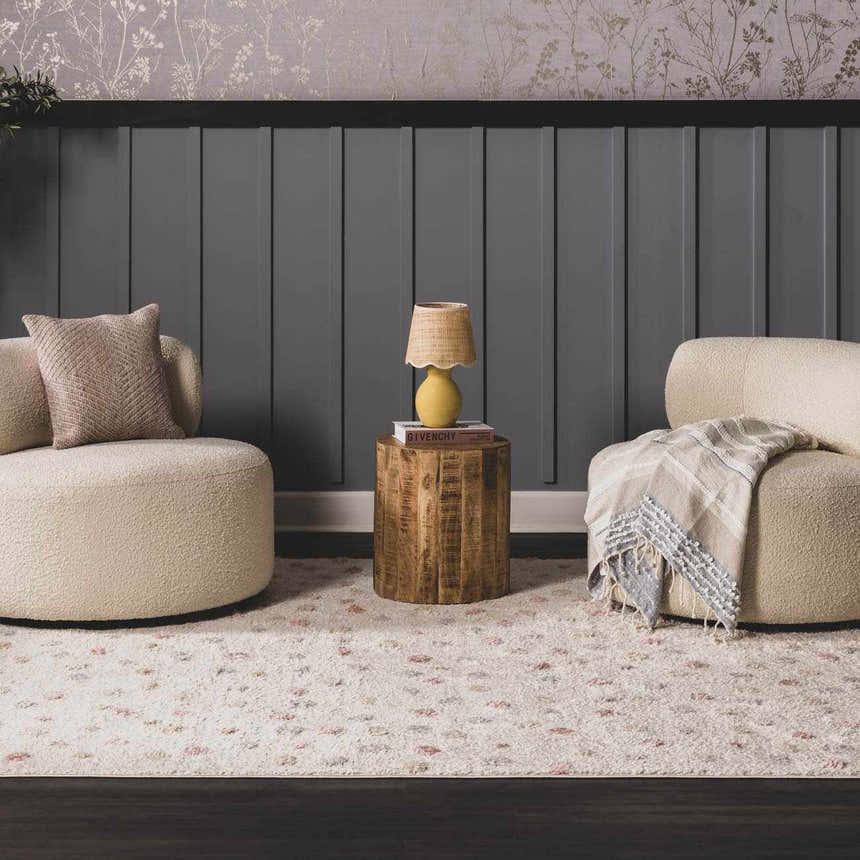 Salgareda Yellow Rattan Table Lamp