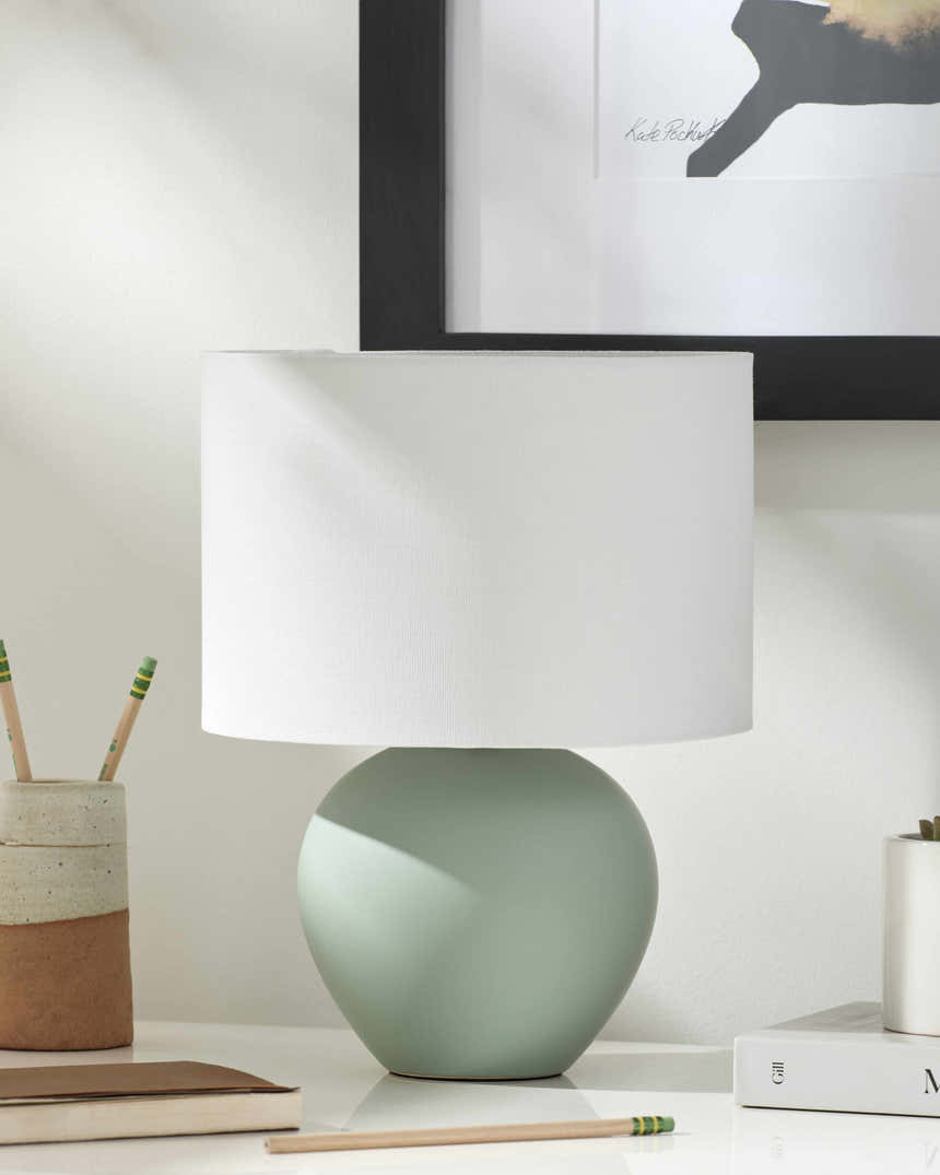 Salzkotten Green Table Lamp