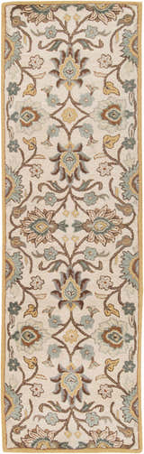 Made to Order Custom Size Conesus Hand Tufted Tan 1012 Area Rug