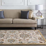 Made to Order Custom Size Conesus Hand Tufted Tan 1012 Area Rug