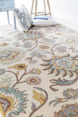 Made to Order Custom Size Conesus Hand Tufted Tan 1012 Area Rug