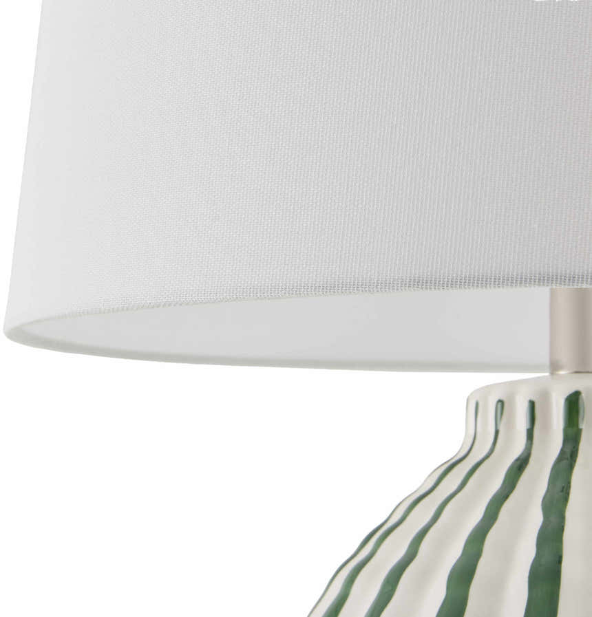 Shamsabad Green Table Lamp