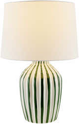 Shamsabad Green Table Lamp