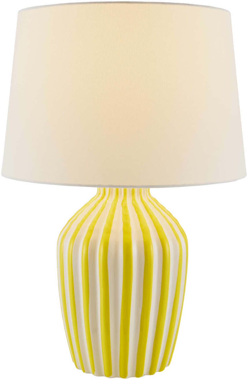 Shamsabad Yellow Table Lamp