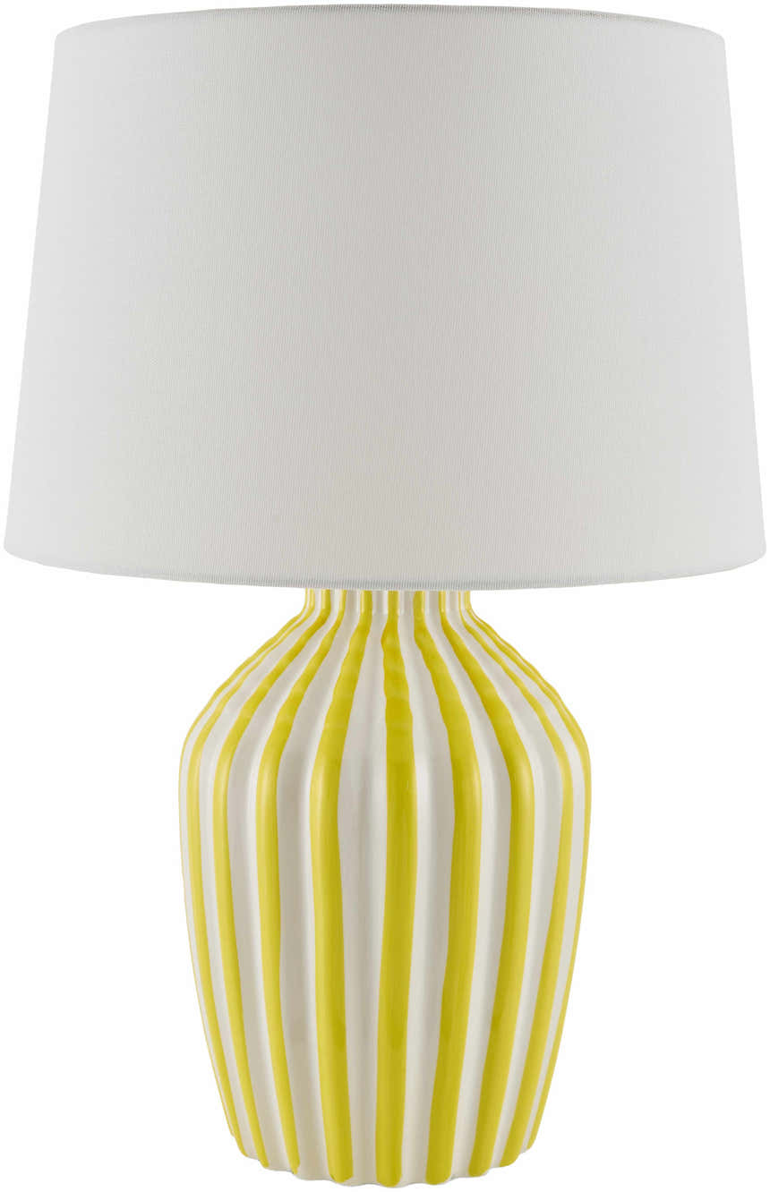 Shamsabad Yellow Table Lamp