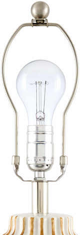 Shamsabad Tan Table Lamp