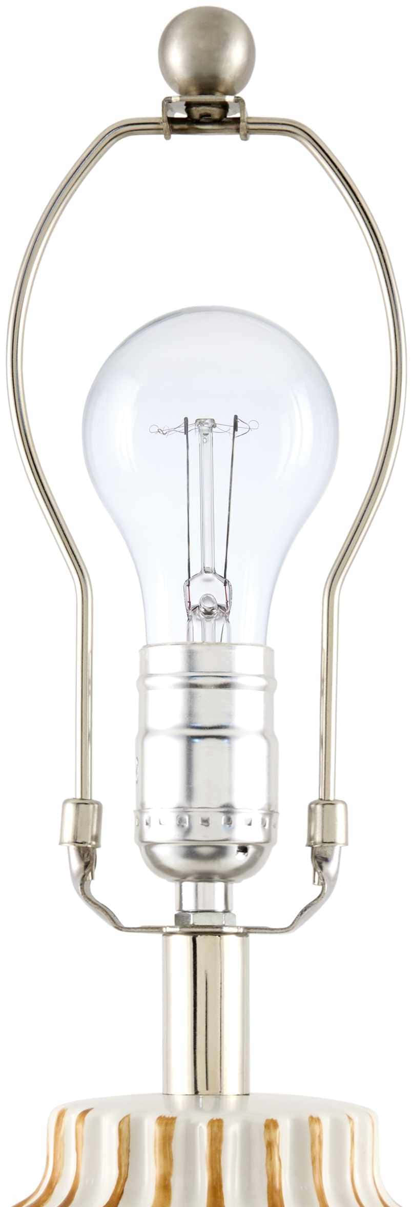 Shamsabad Tan Table Lamp