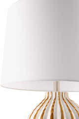 Shamsabad Tan Table Lamp