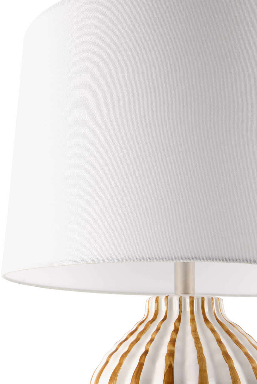 Shamsabad Tan Table Lamp