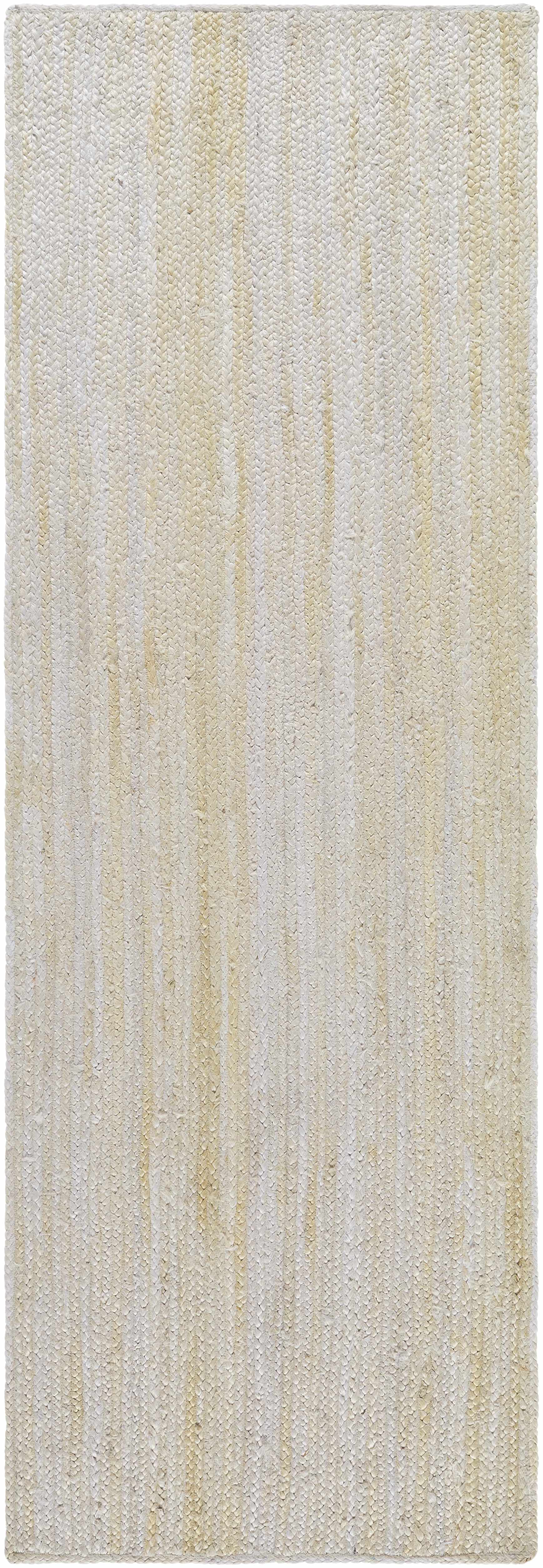 Reverse side of Adahy Area Rug, focusing on underside structure and material.Contemporary Area Rug Backing  