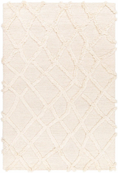 Sample Adica Cream Wool Area Rug