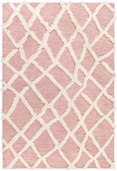 Sample Adica Pink Wool Area Rug