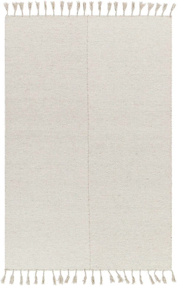 Sample Abhay Cream Wool Area Rug