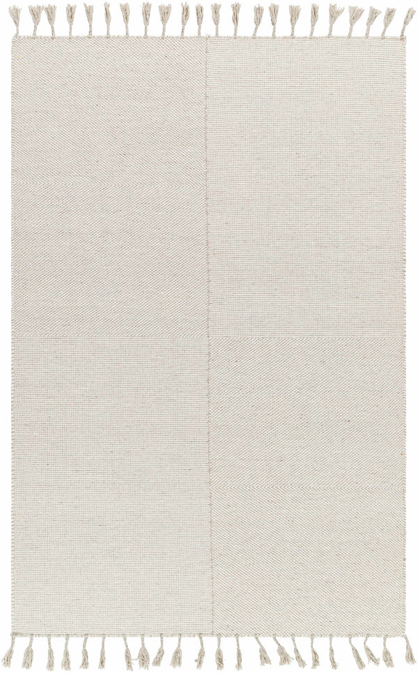 Sample Abhay Cream Wool Area Rug
