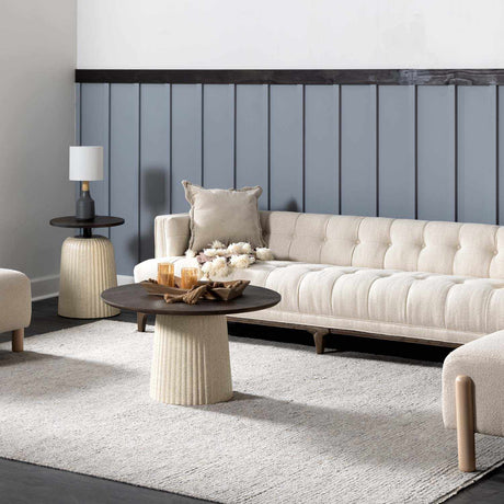 Norio Gray Wool Area Rug