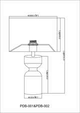 Saltykovka Beige Table Lamp