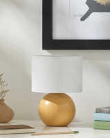 Stolbovaya Orange Table Lamp