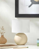 Stolbovaya Cream Table Lamp