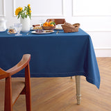 Cotton Linen Hemstitch Tablecloth